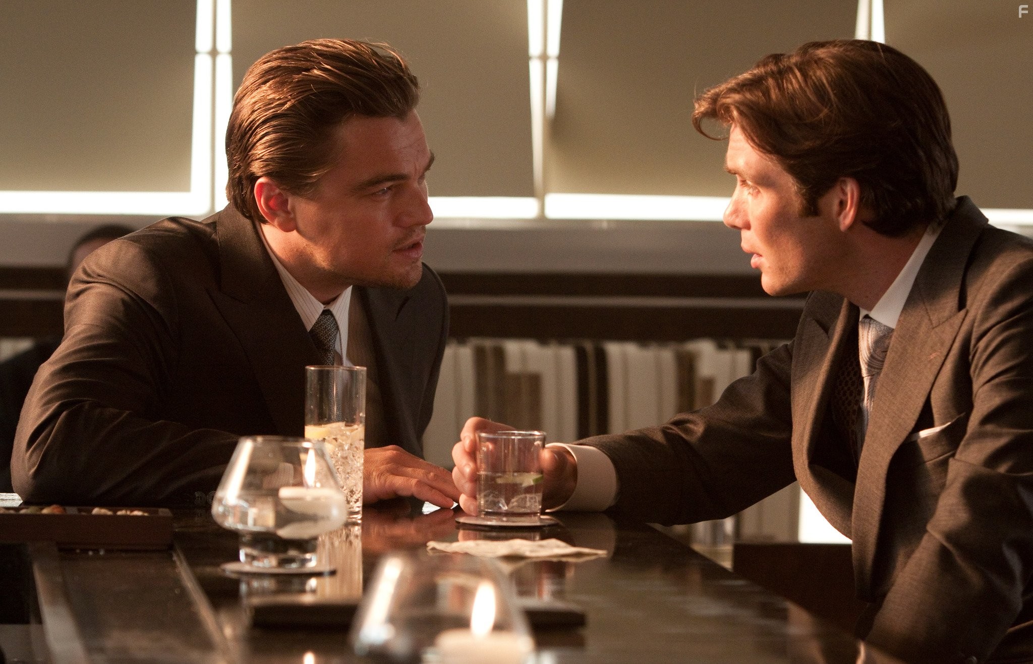 Leonardo DiCaprio and Cillian Murphy in Начало (2010)