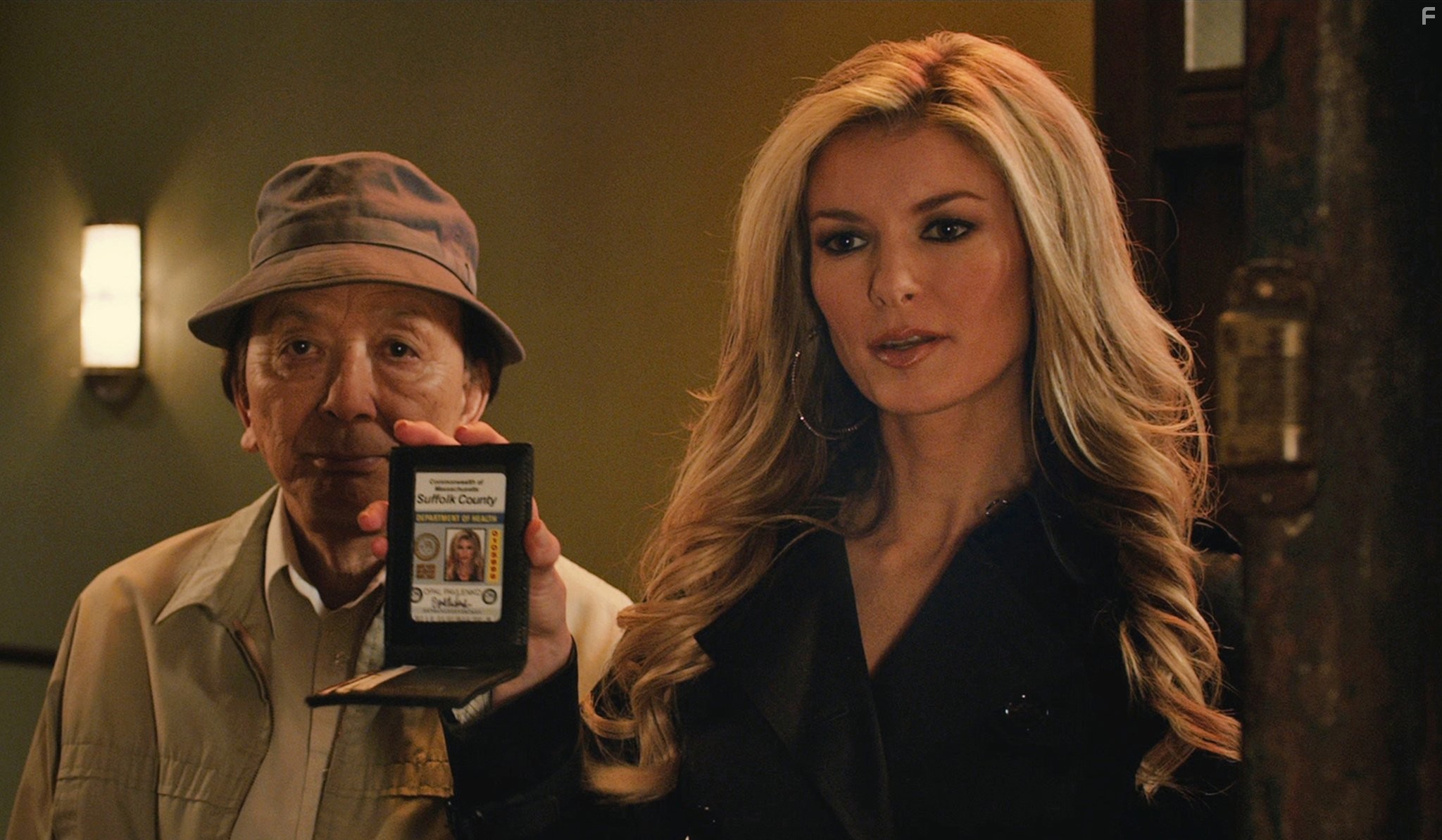 James Hong and Marisa Miller in Призрачный патруль (2013)