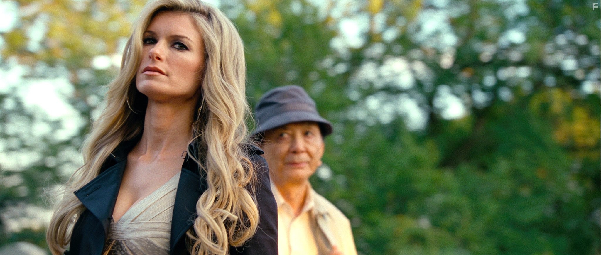 James Hong and Marisa Miller in Призрачный патруль (2013)