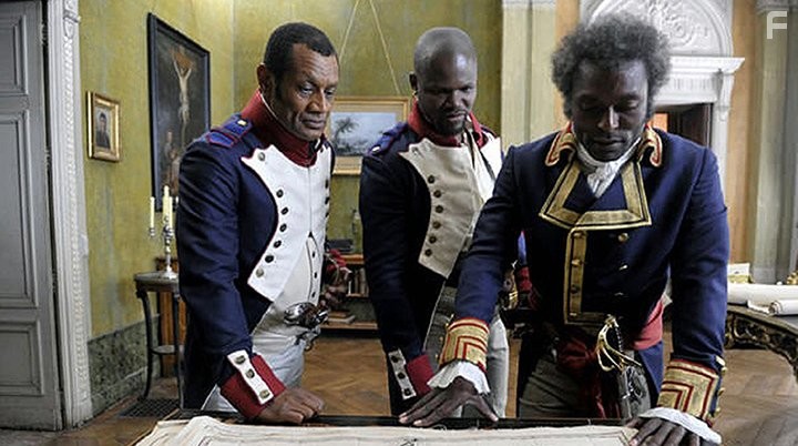 Thierry Desroses, Hubert Kound?, and Jimmy Jean-Louis in Toussaint Louverture (2012)