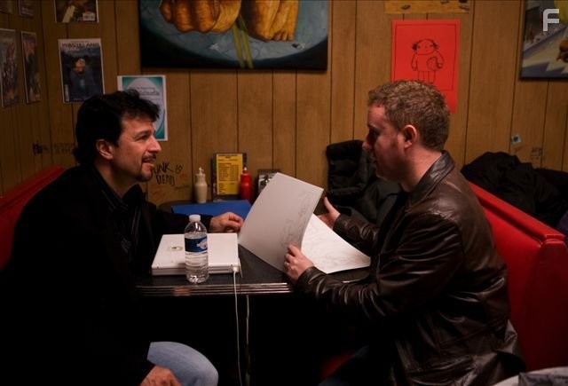 John Romita Jr. and Mark Millar in Пипец (2010)