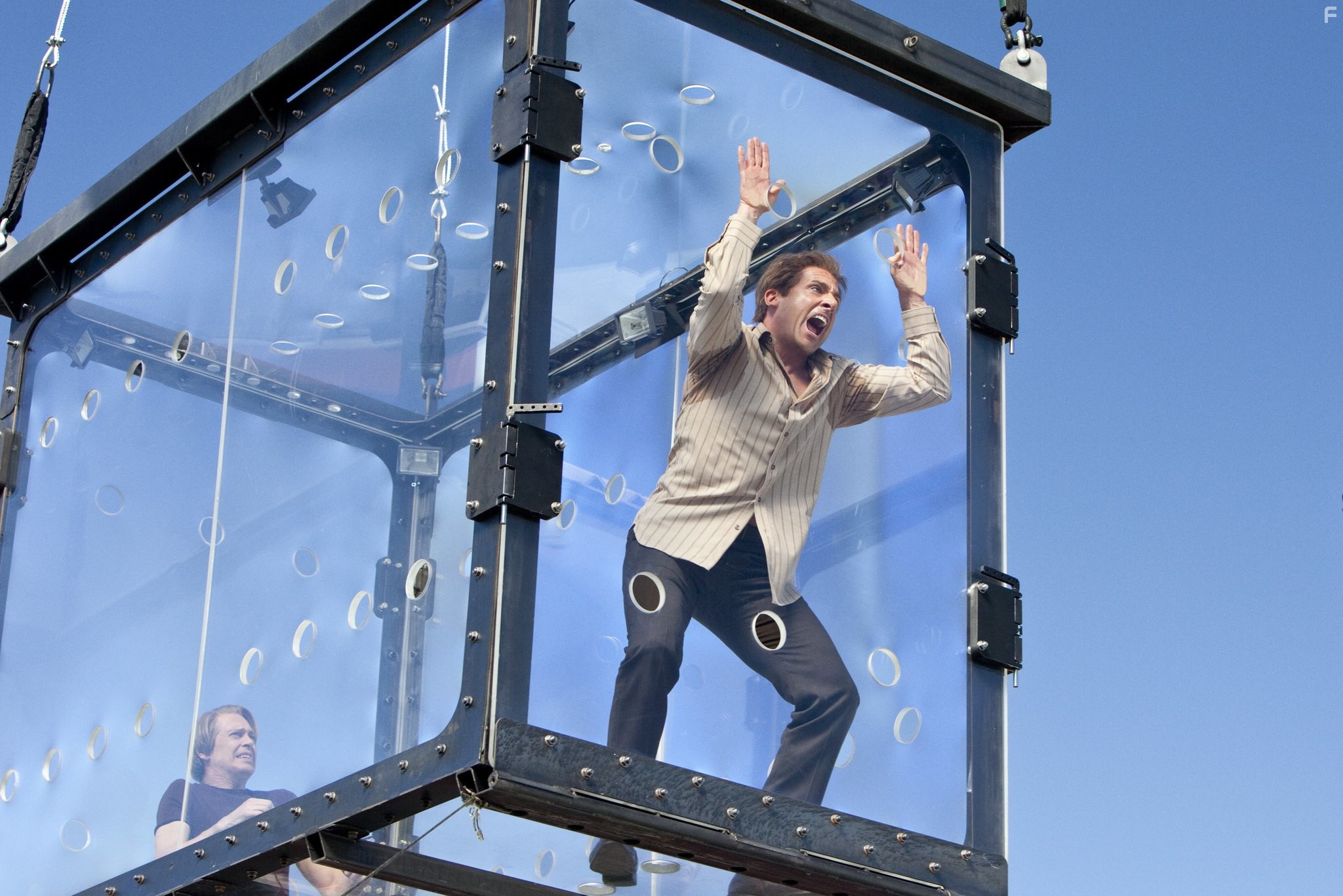 Steve Buscemi and Steve Carell in Невероятный Бёрт Уандерстоун (2013)