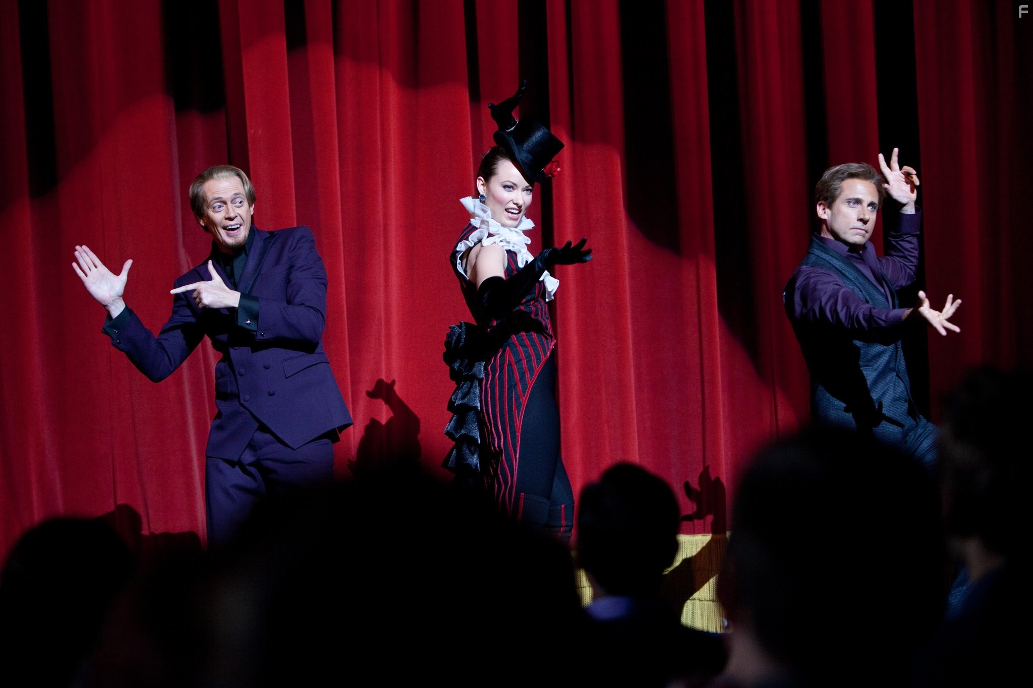 Steve Buscemi, Steve Carell, and Olivia Wilde in Невероятный Бёрт Уандерстоун (2013)