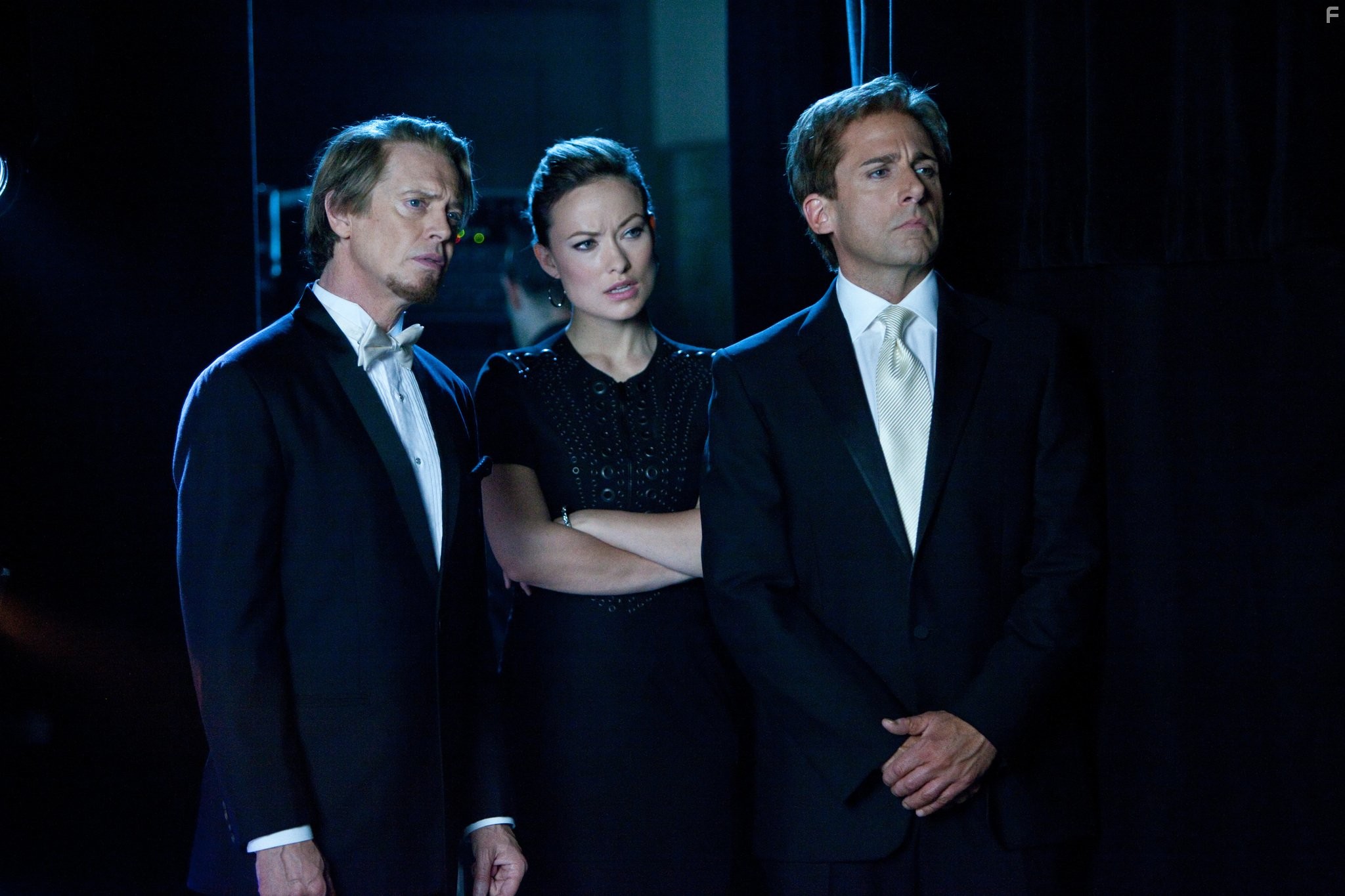 Steve Buscemi, Steve Carell, and Olivia Wilde in Невероятный Бёрт Уандерстоун (2013)