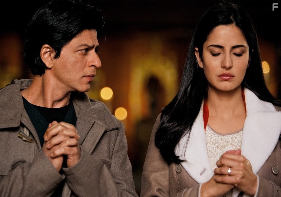 Shah Rukh Khan and Katrina Kaif in Пока я жив (2012)