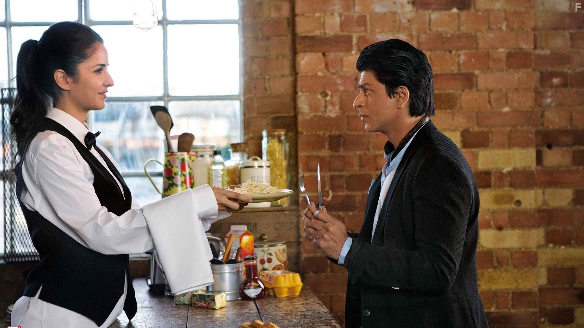 Shah Rukh Khan and Katrina Kaif in Пока я жив (2012)