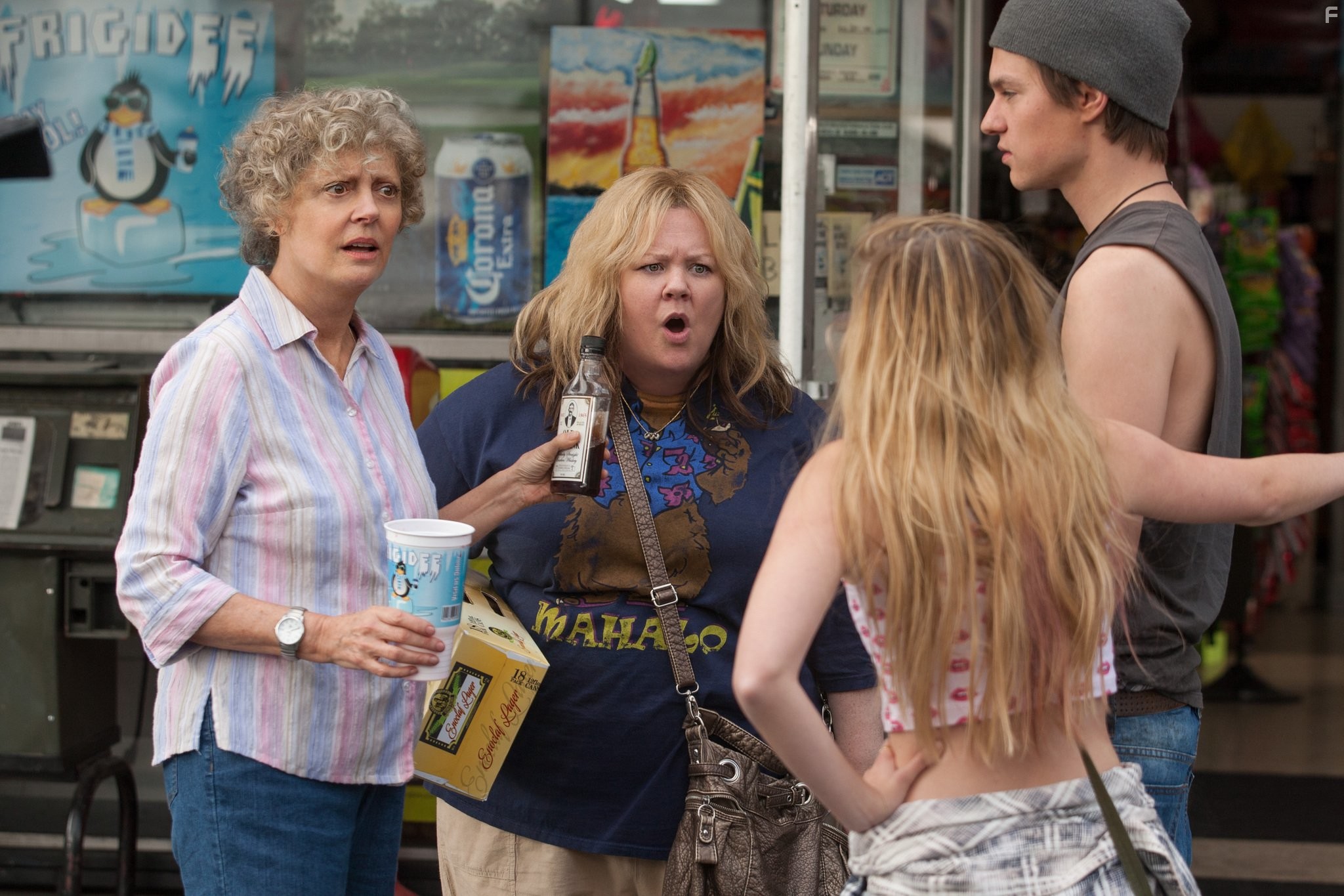 Susan Sarandon and Melissa McCarthy in Тэмми (2014)