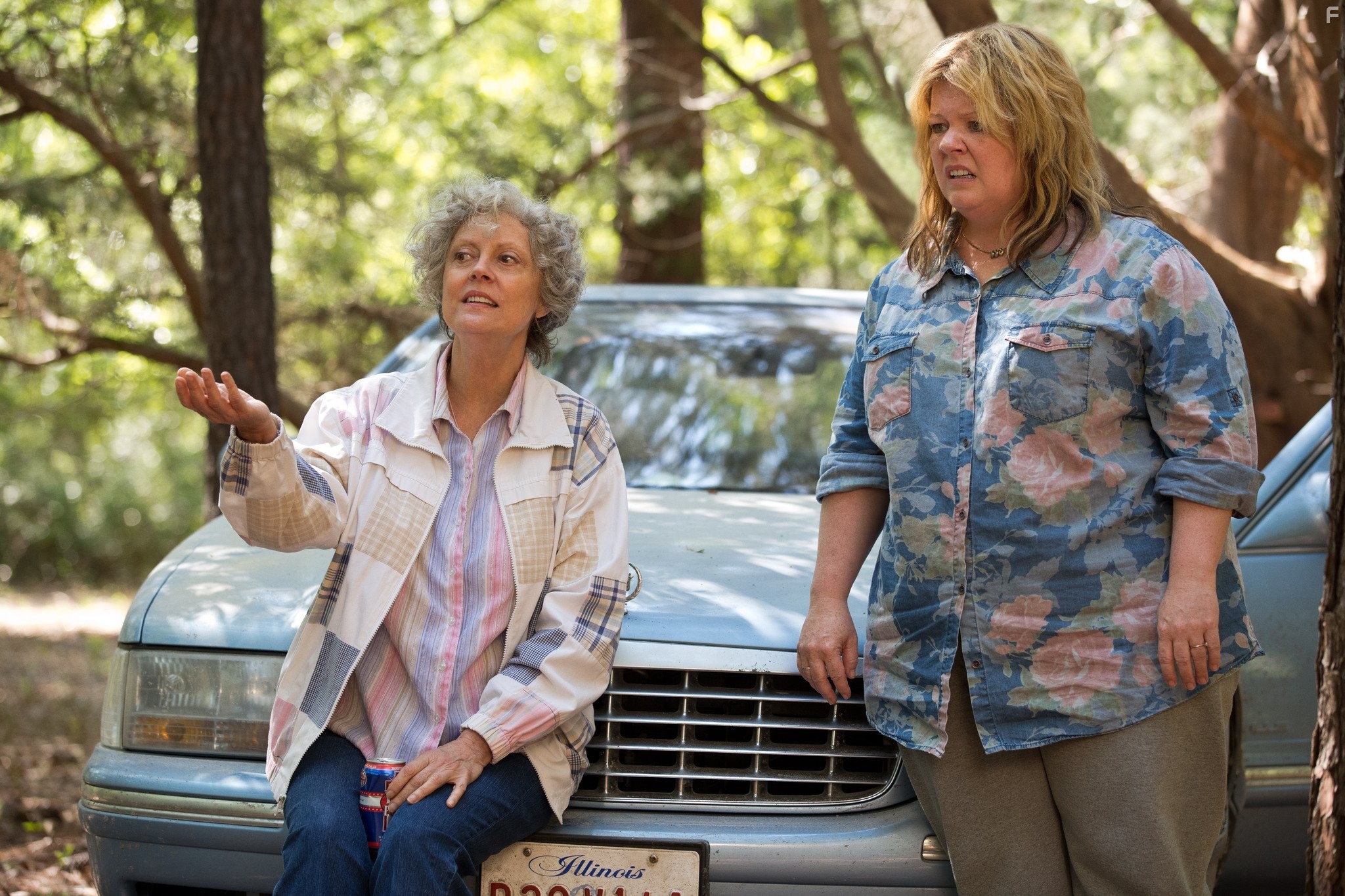 Susan Sarandon and Melissa McCarthy in Тэмми (2014)
