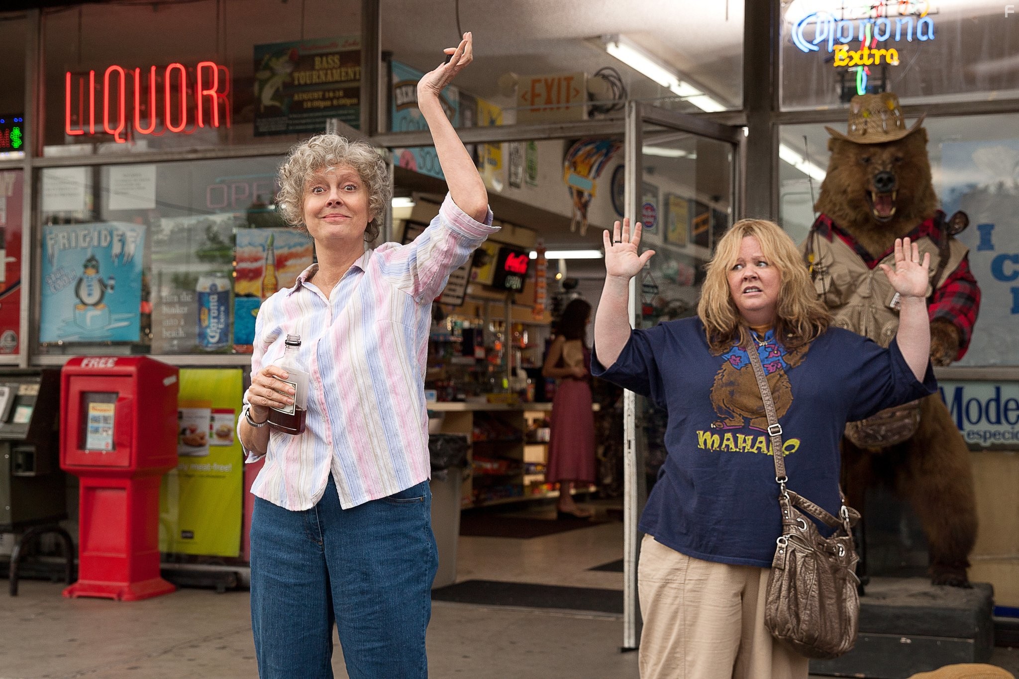 Susan Sarandon and Melissa McCarthy in Тэмми (2014)