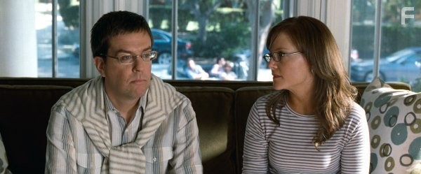 Rachael Harris and Ed Helms in Мальчишник в Вегасе (2009)