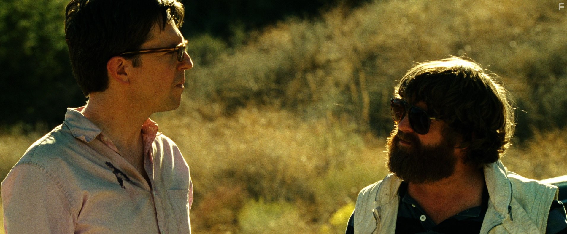 Zach Galifianakis and Ed Helms in Мальчишник: Часть III (2013)