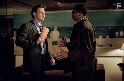 Ben Affleck as Gavin Banek and Samuel L. Jackson as Doyle Gipson