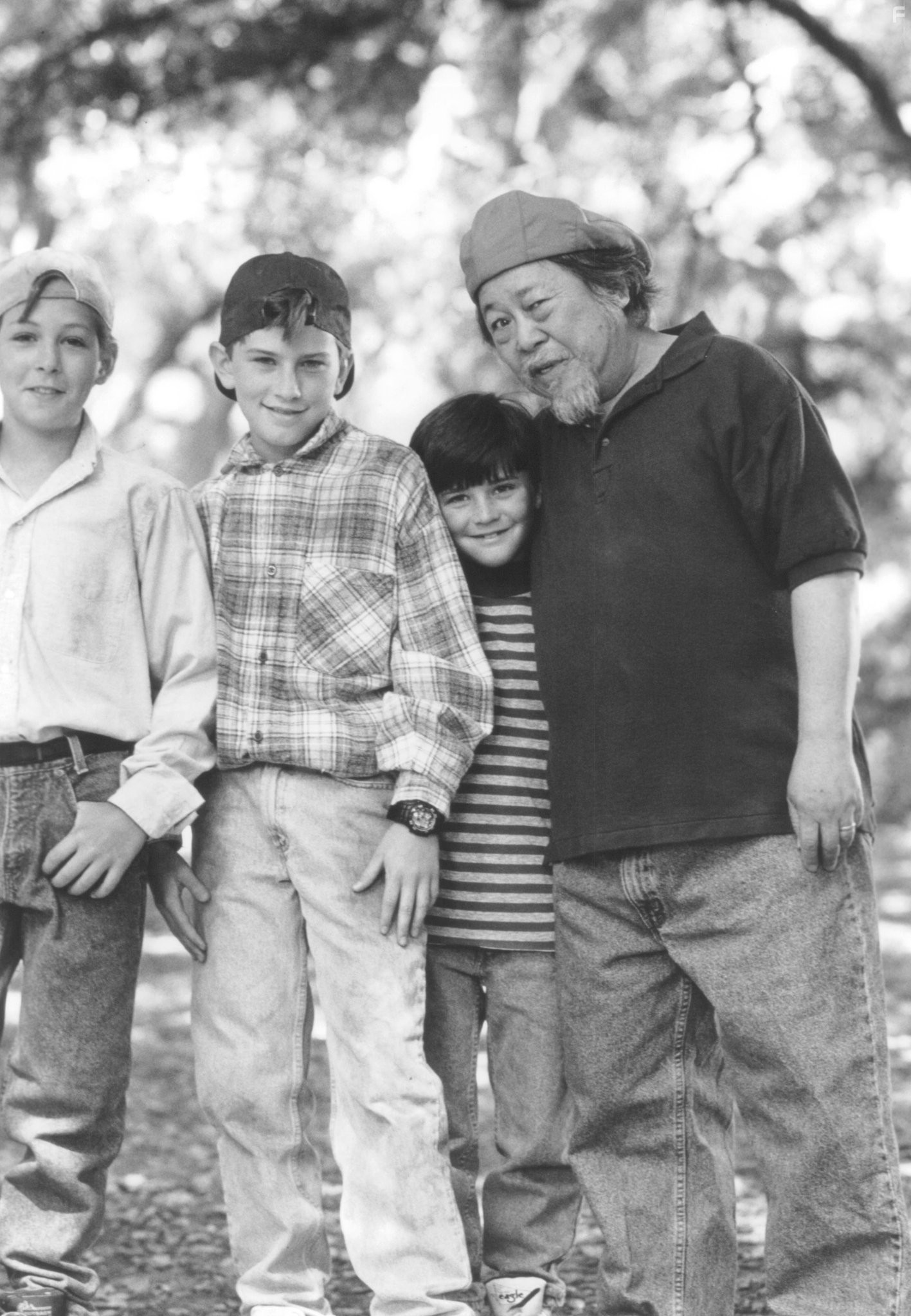 Chad Power, Max Elliott Slade, Michael Treanor, and Victor Wong in Три ниндзя: Костяшки вверх (1995)