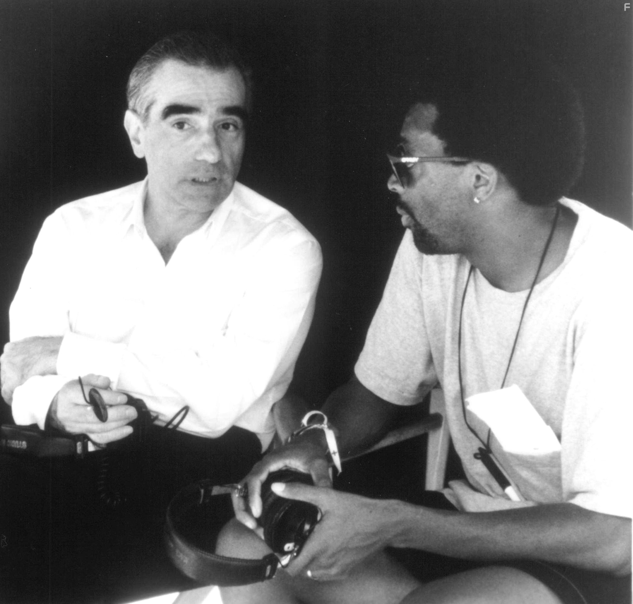 Martin Scorsese and Spike Lee in Толкачи (1995)