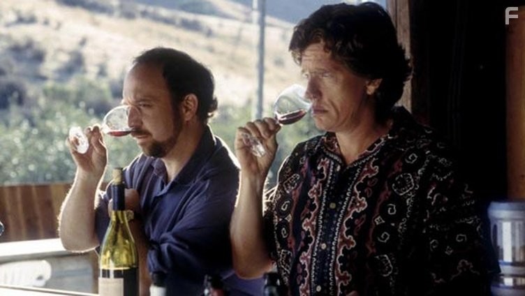 Thomas Haden Church and Paul Giamatti in На обочине (2004)