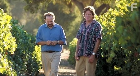 Thomas Haden Church and Paul Giamatti in На обочине (2004)