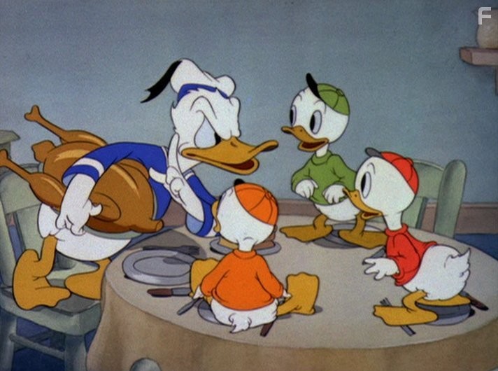 Clarence Nash in Donald's Nephews (1938)