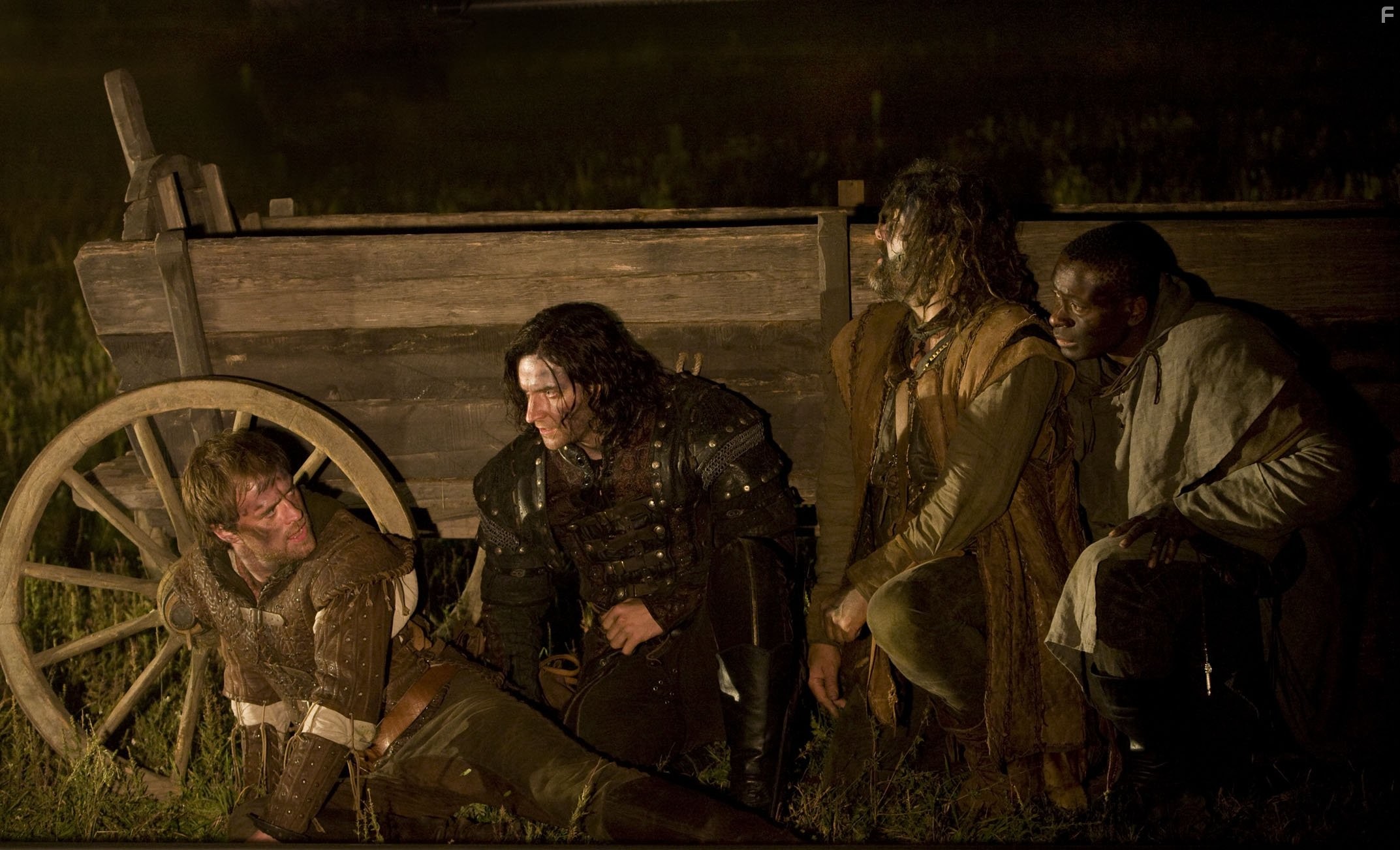 Richard Armitage, David Harewood, Gordon Kennedy, and Jonas Armstrong in Робин Гуд (2006)