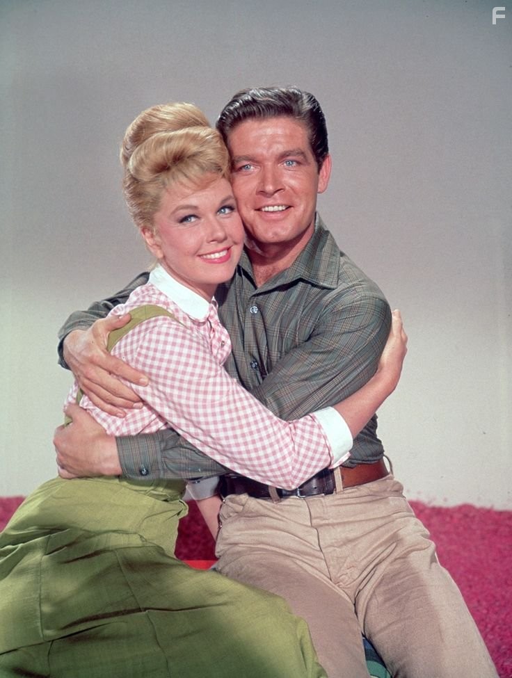 Doris Day and Stephen Boyd in Джамбо Билли Роуза (1962)