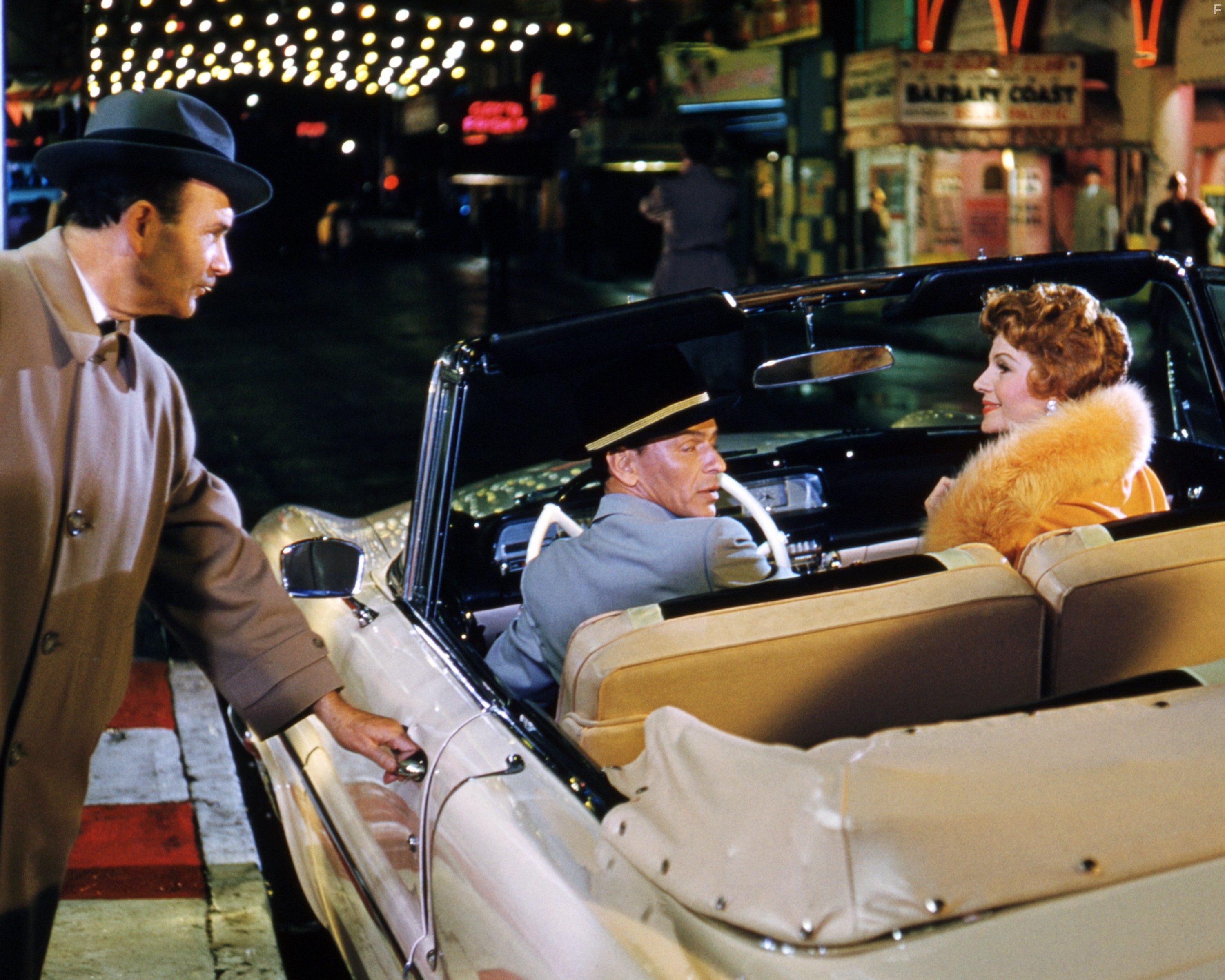 Rita Hayworth and Frank Sinatra in Приятель Джои (1957)