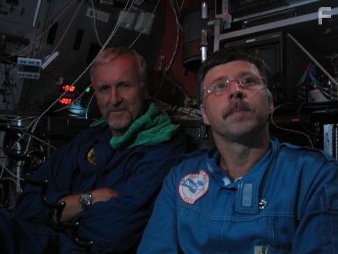 James Cameron (Director/Producer), Genya Chernaiev (MIR 1 Pilot)