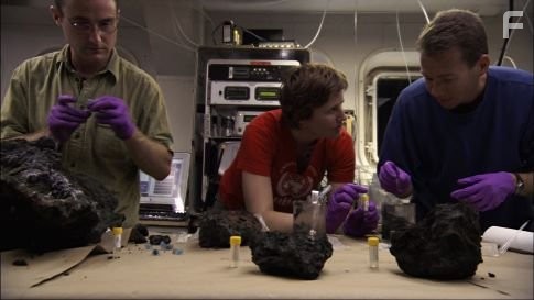 (L-R) Kevin Peter Hand (Planetary Scientist, Stanford University/SETI Institute), Dr. Kelly Snook (Planetary Scientist - NASA), Dr. Tori Hoehler (Astrobiologist - NASA Ames Research Center)