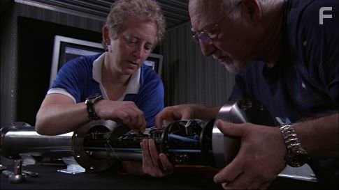 (L-R) Dr. Pamela "Pan" Conrad (Astrobiologist - Jet Propulsion Laboratory), Dr. Arthur "Lonne" Lane (Astronomer/ Planetary Scientist - Jet Propulsion Laboratory)