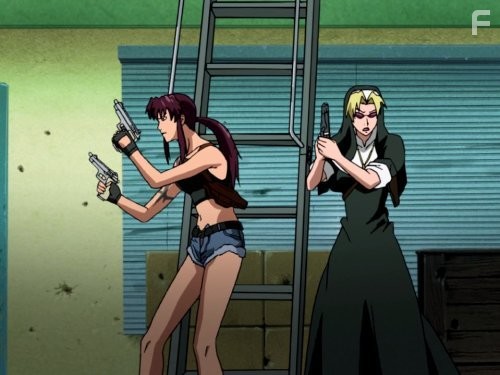 Lisa Ann Beley and Jun Karasawa in Пираты 'чёрной лагуны' (2006)