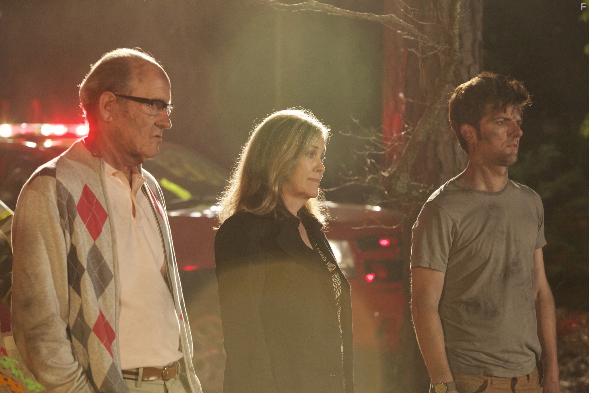 Catherine O'Hara, Adam Scott, and Richard Jenkins in Взрослые дети развода (2013)