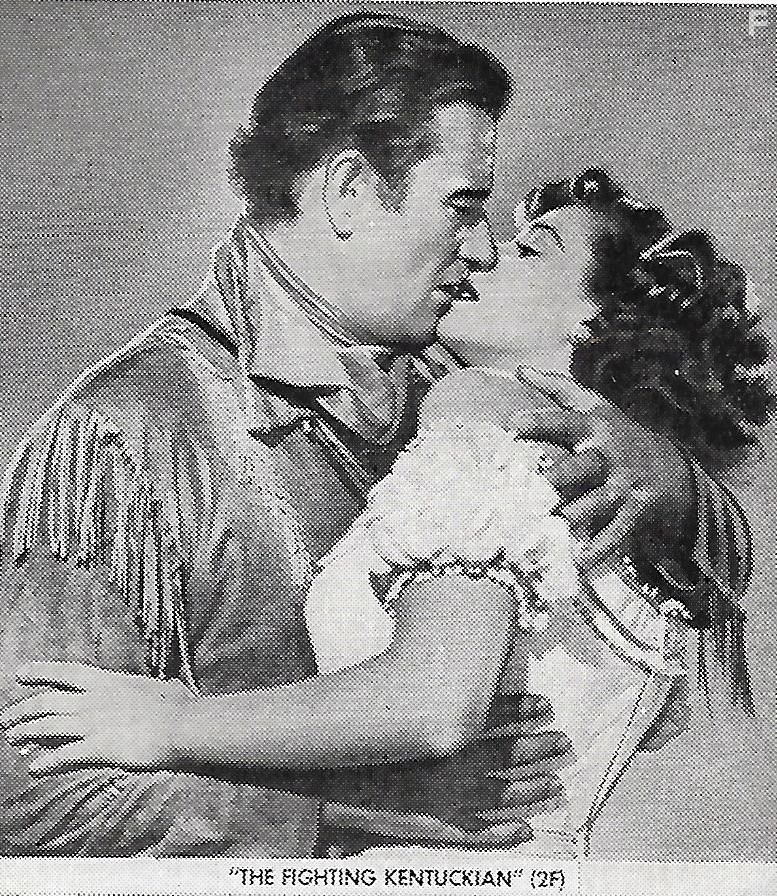John Wayne and Vera Ralston in Боец из Кентукки (1949)