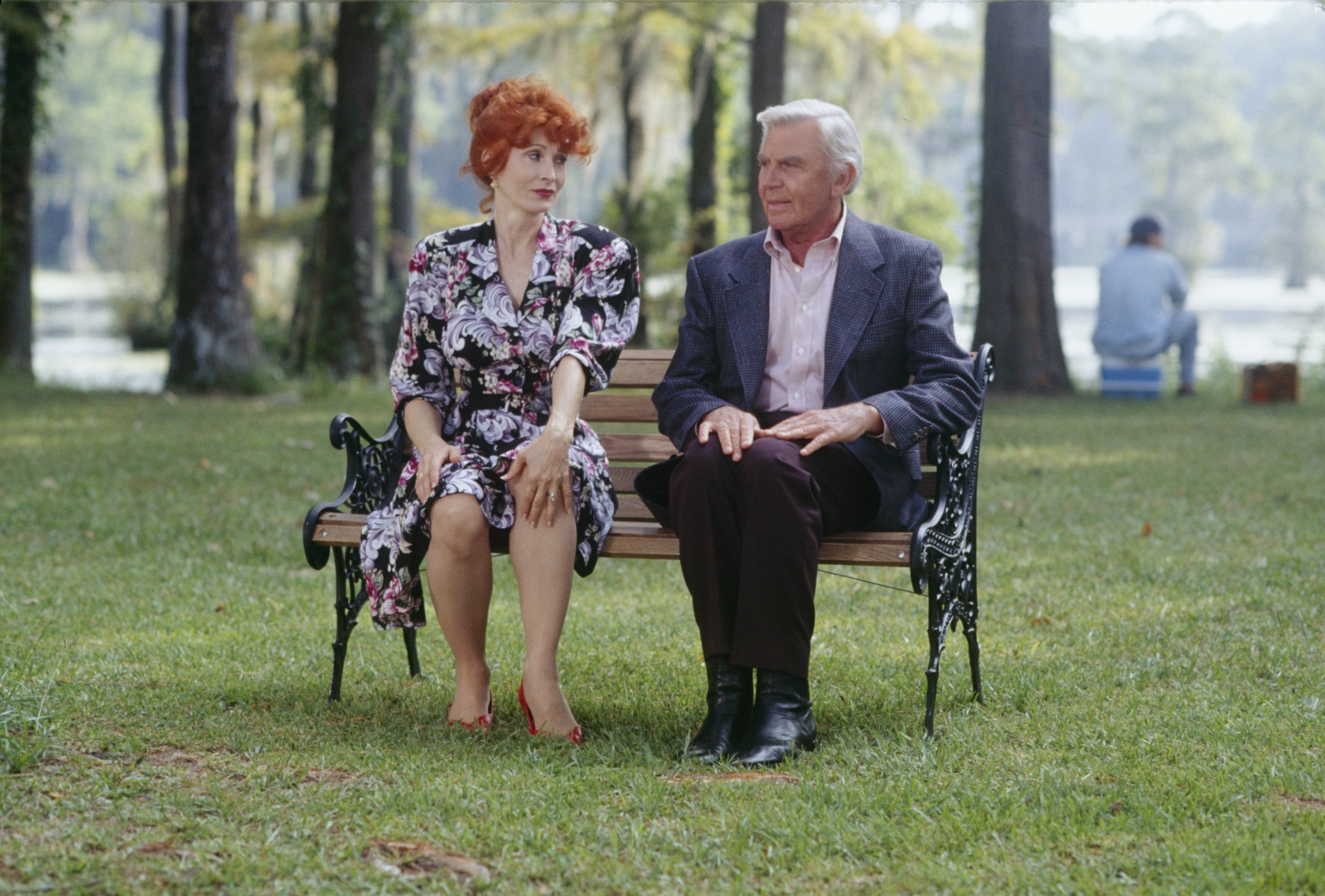 Andy Griffith and Anita Morris in Мэтлок (1986)