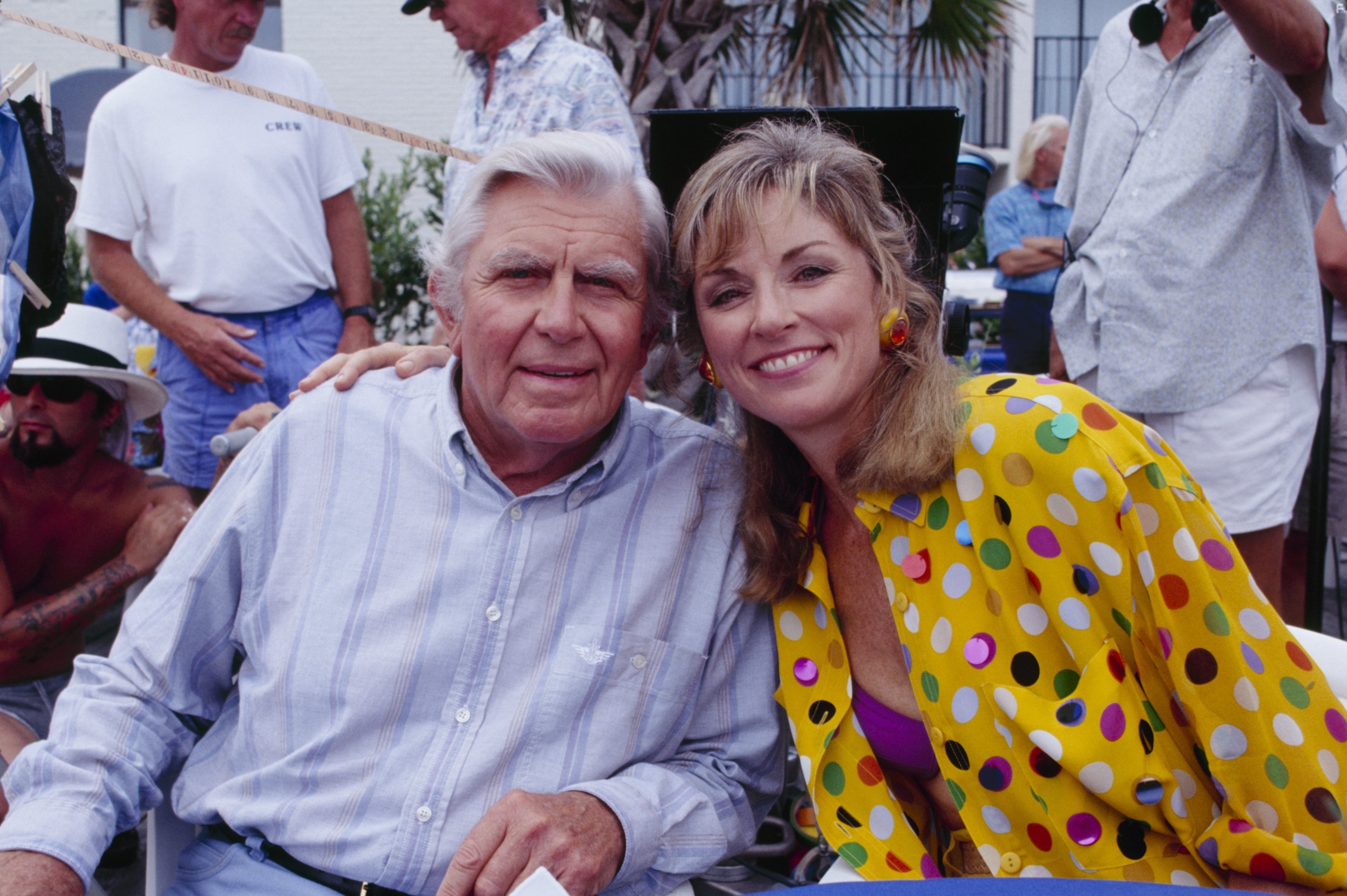 Andy Griffith and Brynn Thayer in Мэтлок (1986)