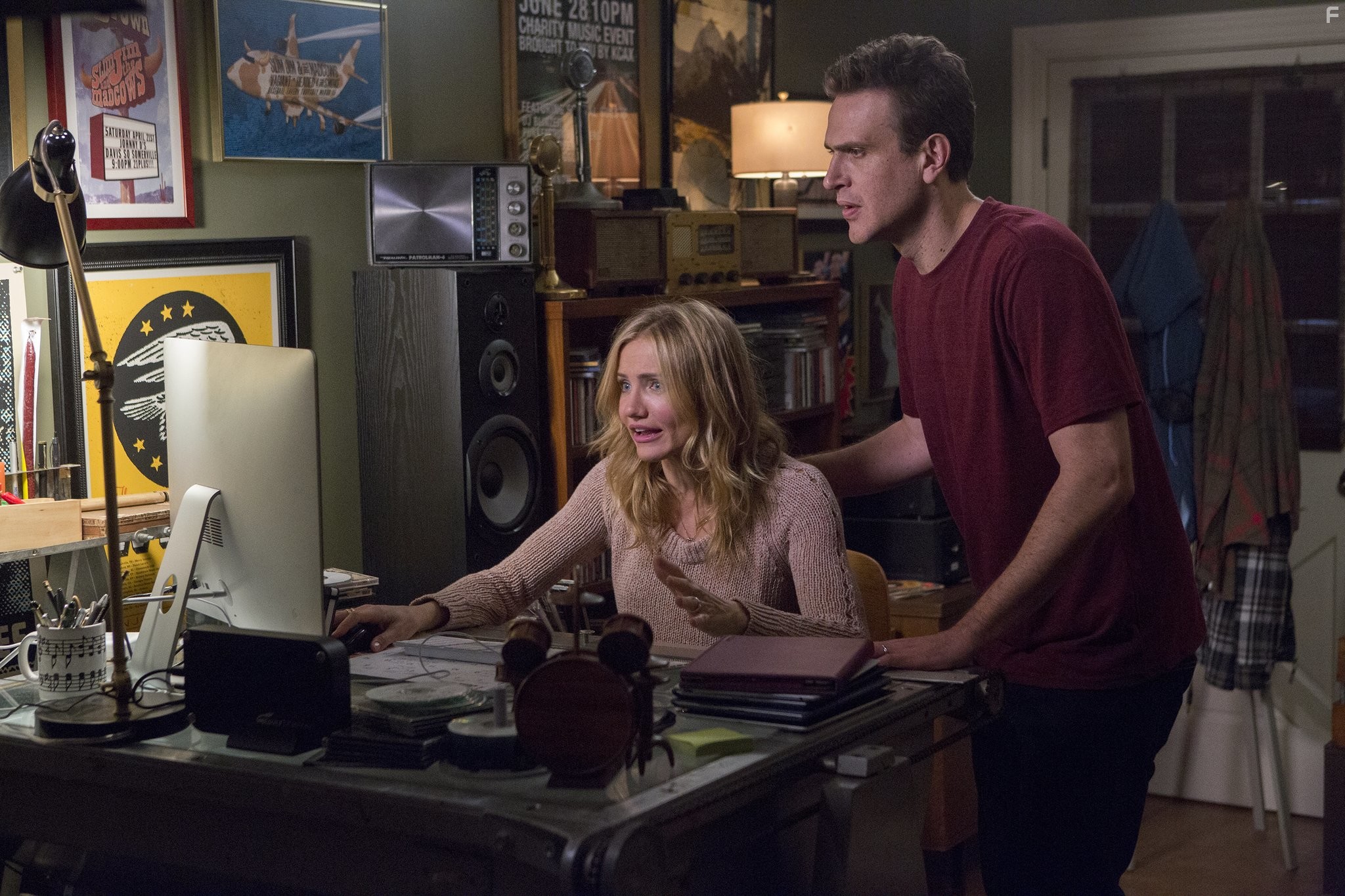 Cameron Diaz and Jason Segel in Домашнее видео (2014)