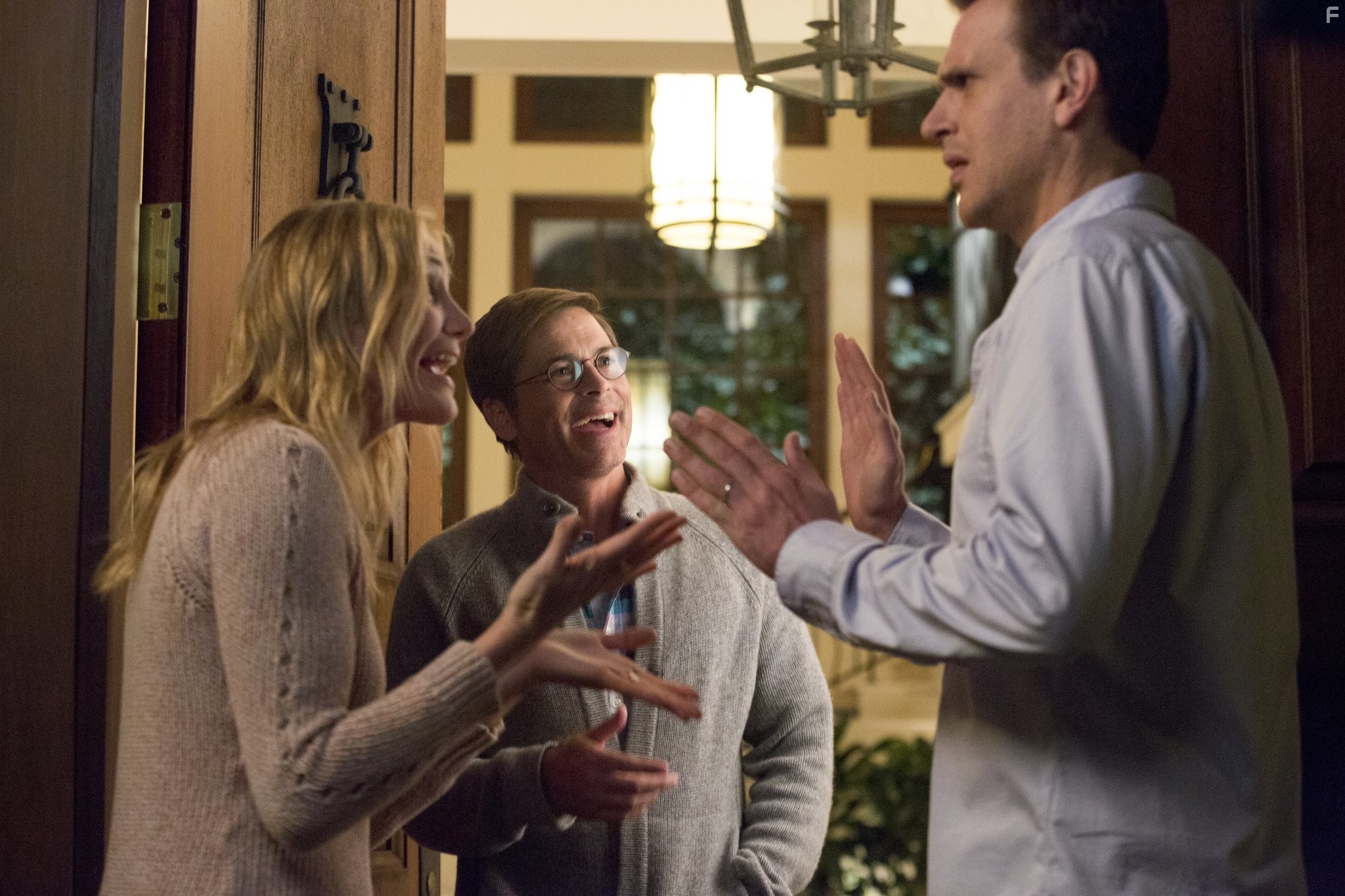 Cameron Diaz, Rob Lowe, and Jason Segel in Домашнее видео (2014)