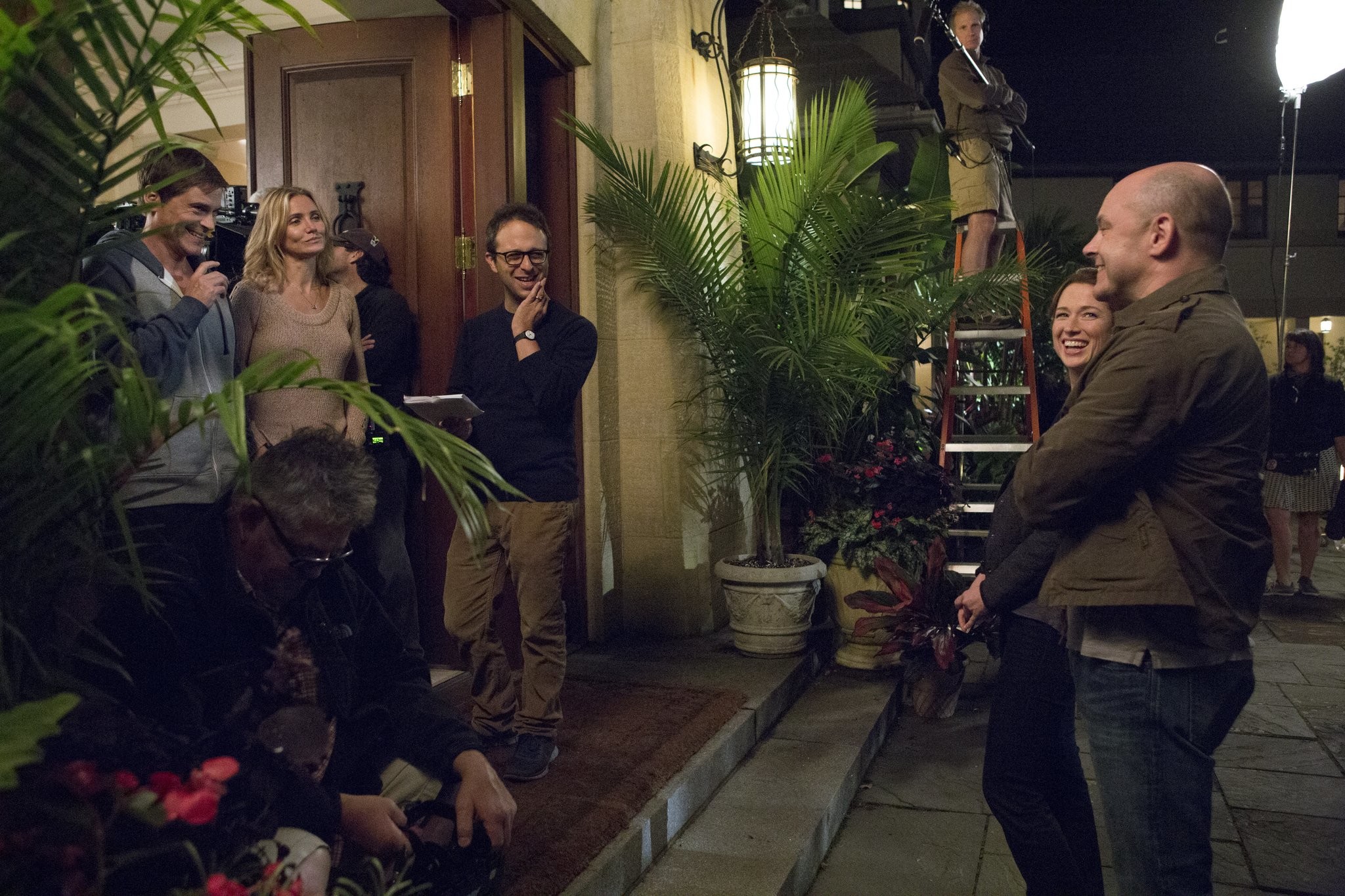 Cameron Diaz, Rob Lowe, Jake Kasdan, Rob Corddry, and Ellie Kemper in Домашнее видео (2014)