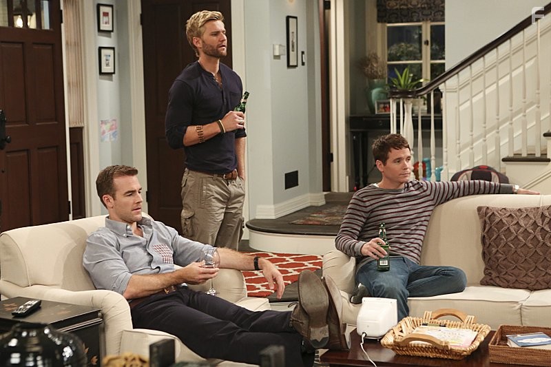 James Van Der Beek, Kevin Connolly, and Rick Donald in У друзей жизнь лучше (2014)