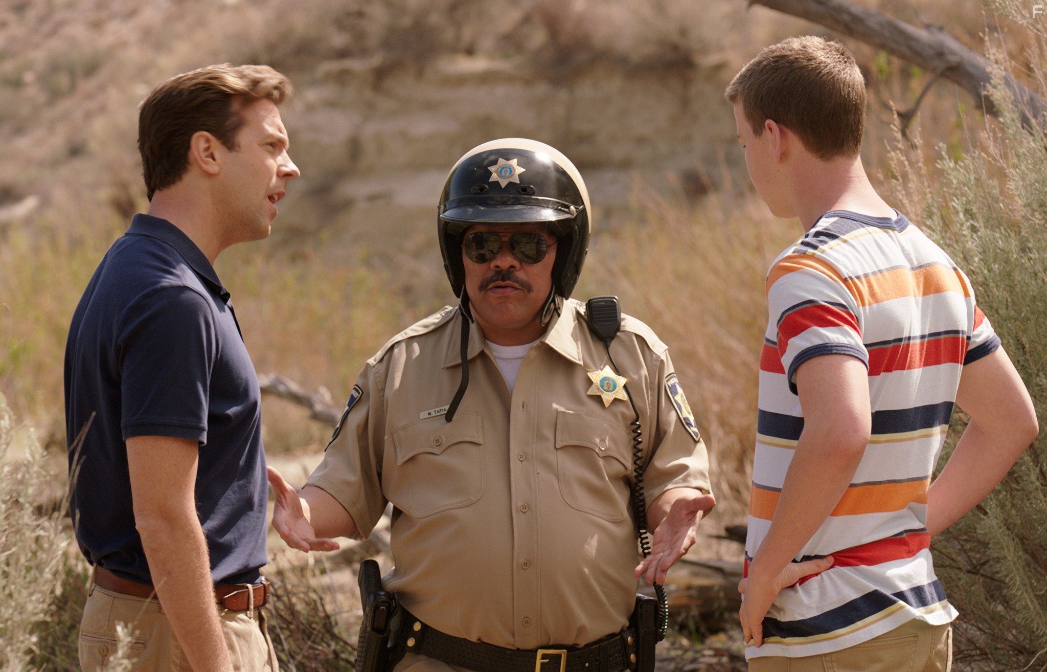 Luis Guzm?n, Jason Sudeikis, and Will Poulter in Мы - Миллеры (2013)