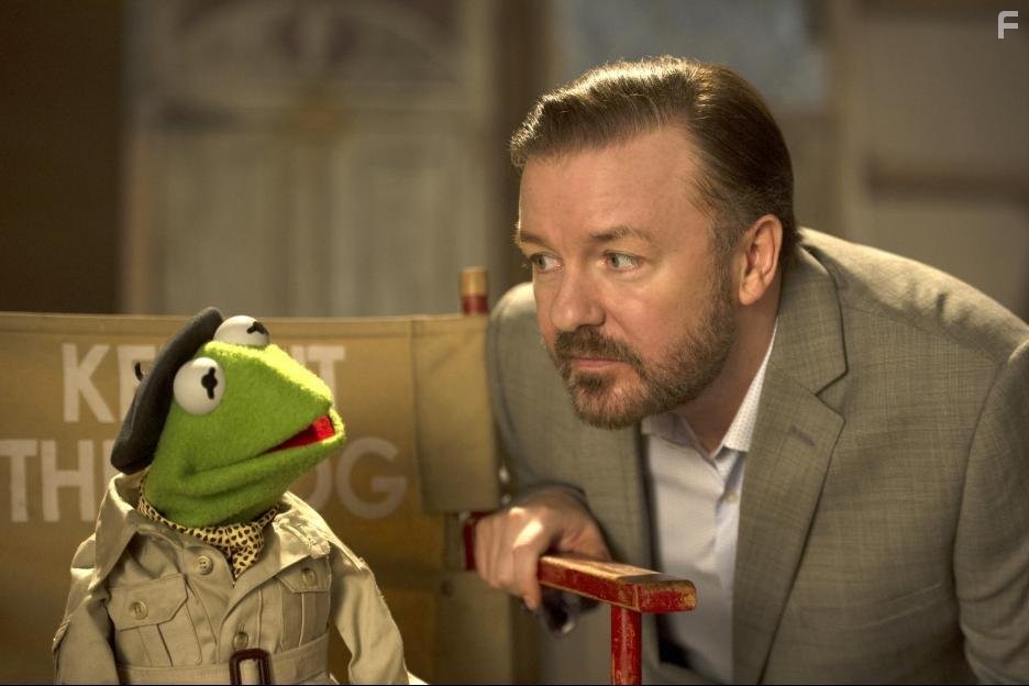 Ricky Gervais in Маппеты 2 (2014)