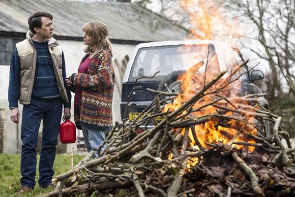 Reece Shearsmith and Sheridan Smith in The Widower (2013)