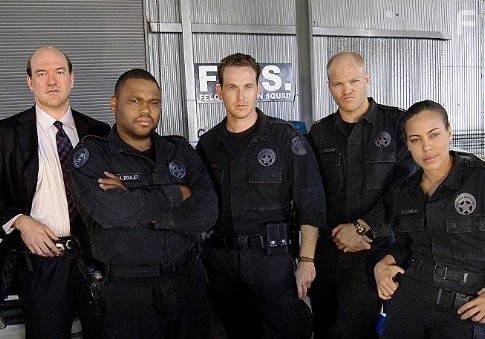 John Carroll Lynch, Anthony Anderson, Tawny Cypress, Cole Hauser, and Blake Shields in K-Ville (2007)