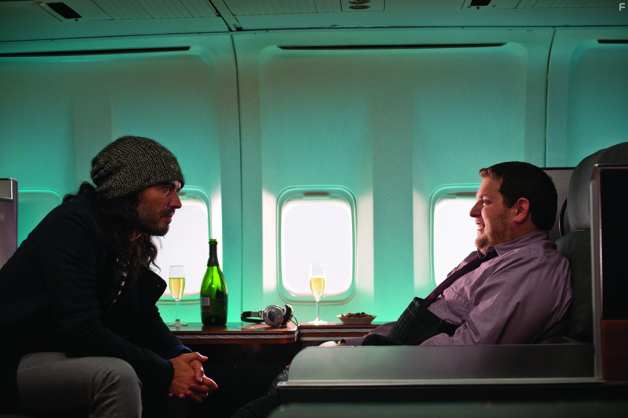 Russell Brand and Jonah Hill in Побег из Вегаса (2010)