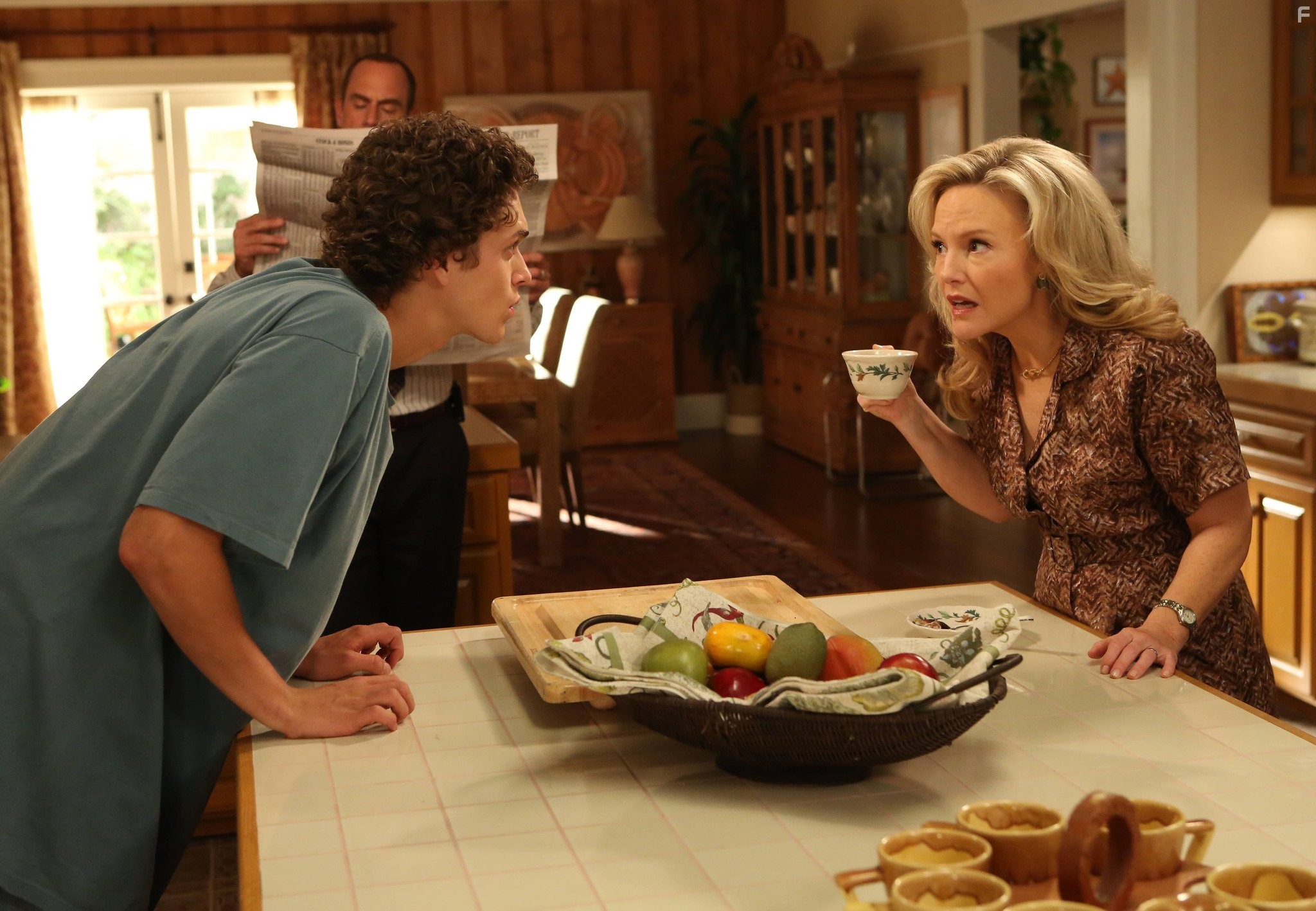 Christopher Meloni, Rachael Harris, and Connor Buckley in Bыживание Джека (2014)