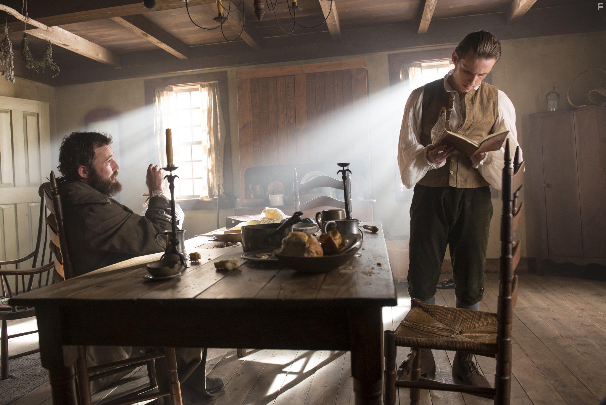 Jamie Bell and Daniel Henshall in TURN (2014)