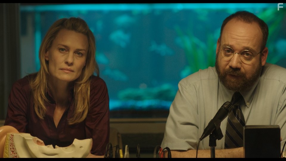 Robin Wright and Paul Giamatti in Конгресс (2013)