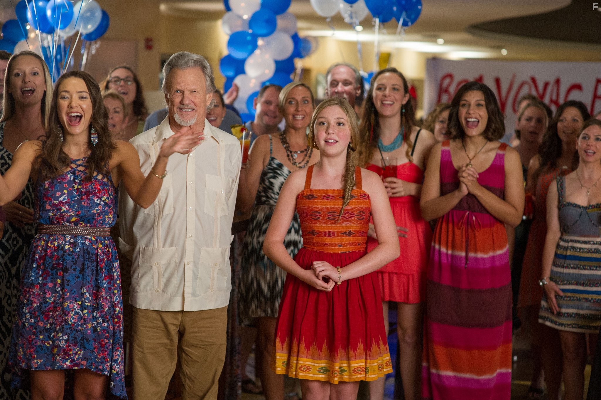 Kris Kristofferson, Austin Highsmith, and Cozi Zuehlsdorff in История дельфина 2 (2014)