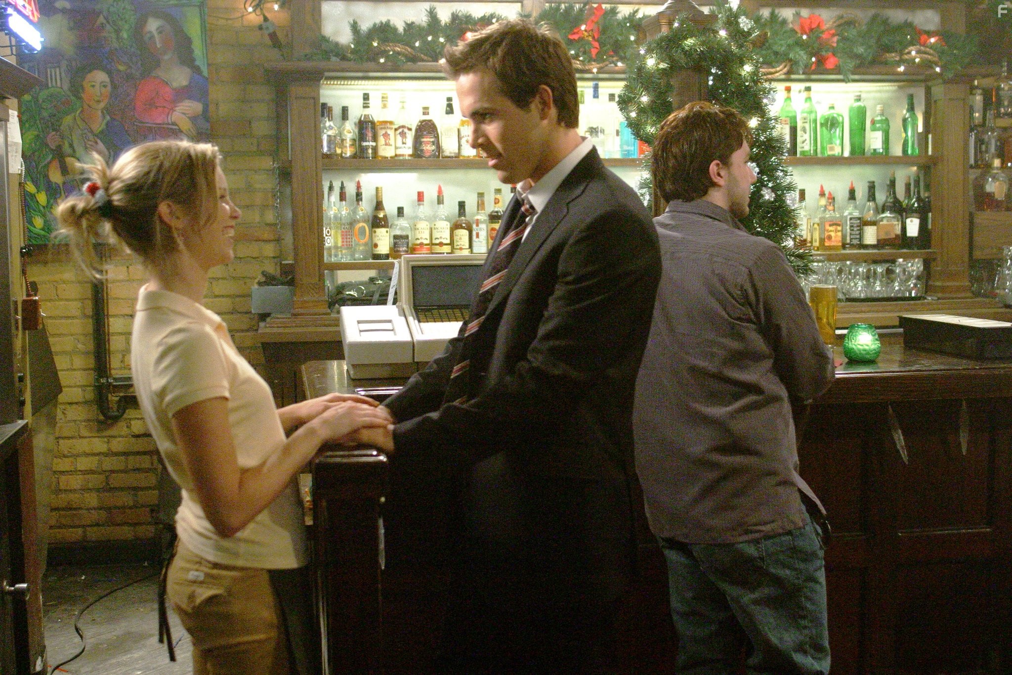 Ryan Reynolds and Amy Smart in Просто друзья (2005)