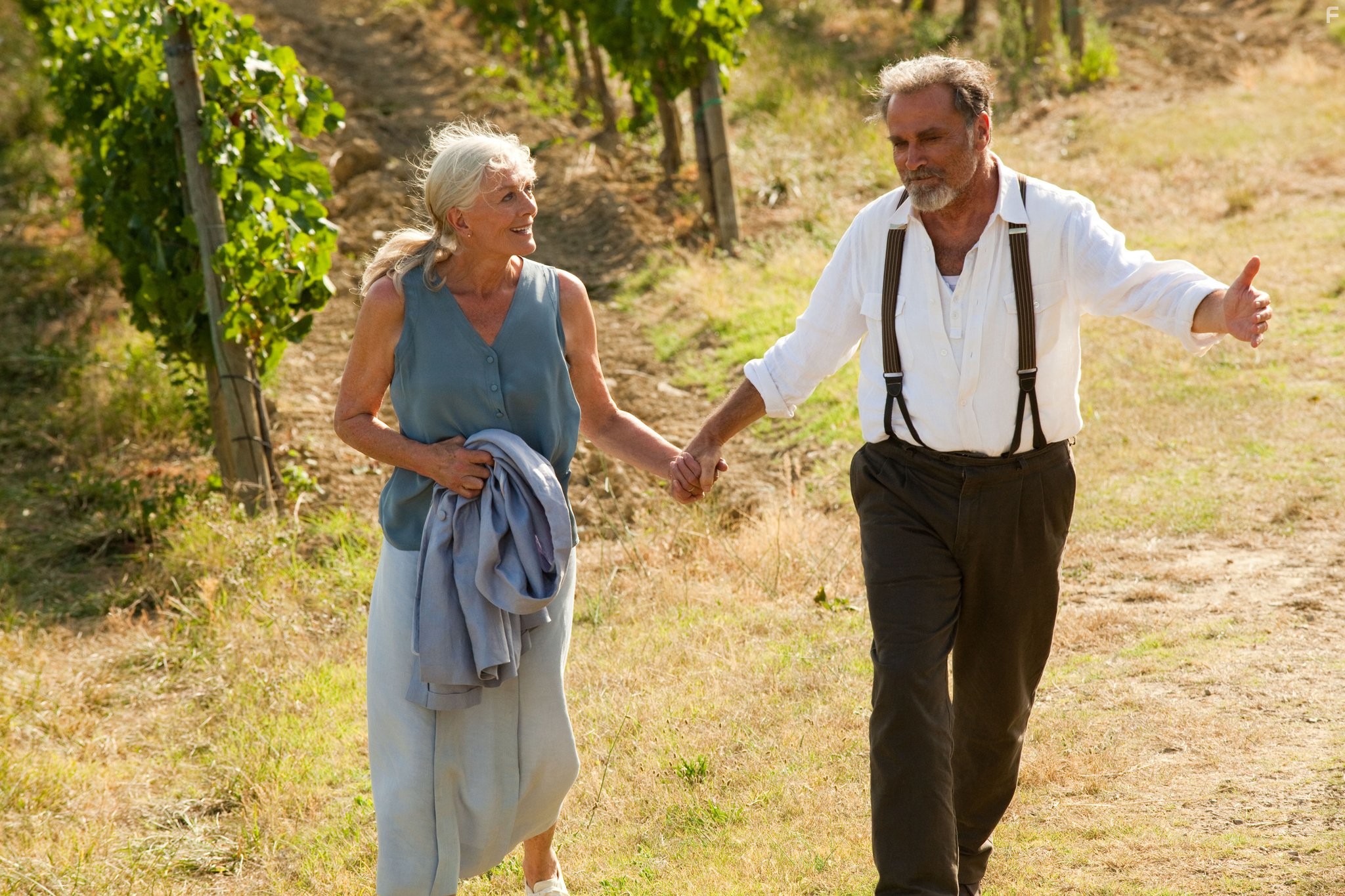 Vanessa Redgrave and Franco Nero in Письма к Джульетте (2010)