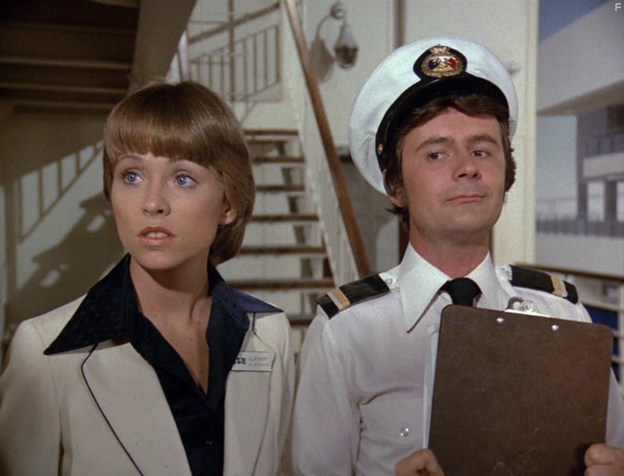 Fred Grandy and Lauren Tewes in Лодка любви (1977)