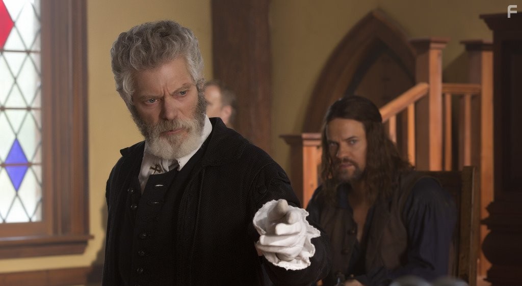 Stephen Lang and Shane West in Салем (2014)