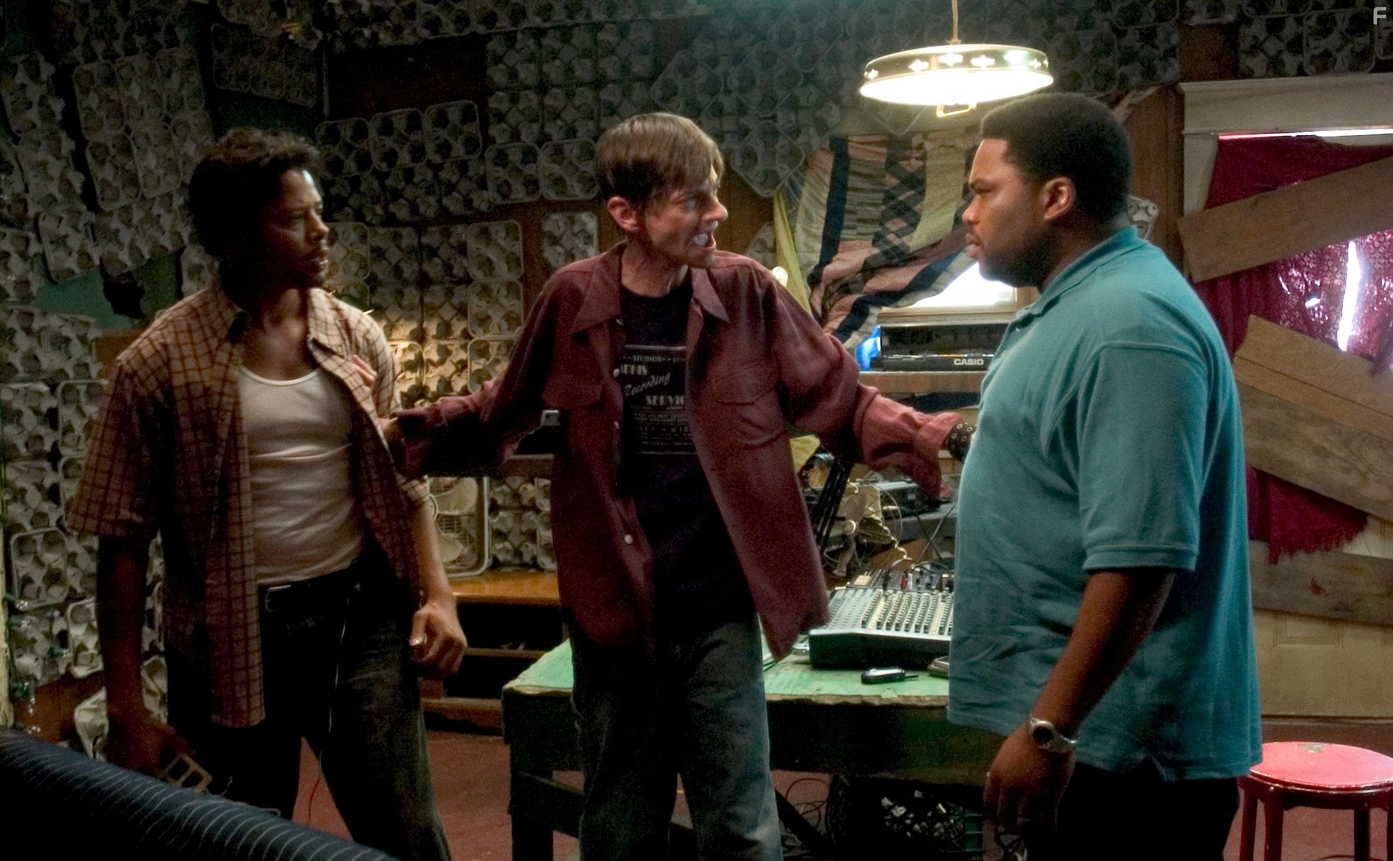 Terrence Howard, Anthony Anderson, and DJ Qualls in Суета и движение (2005)